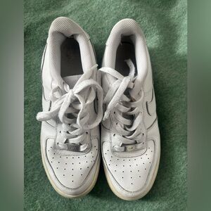 Nike Air Force 1 White on White  Sneakers